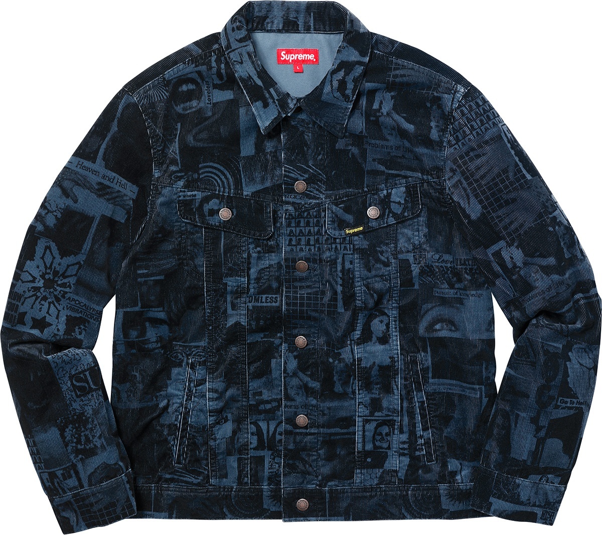 Vibrations Corduroy Trucker Jacket view 11